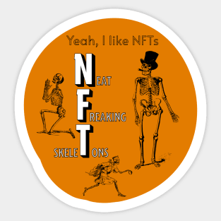 I Like NFTS Sticker